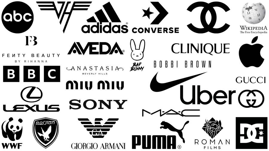 Chanel, Adidas, BBC, Puma, Apple