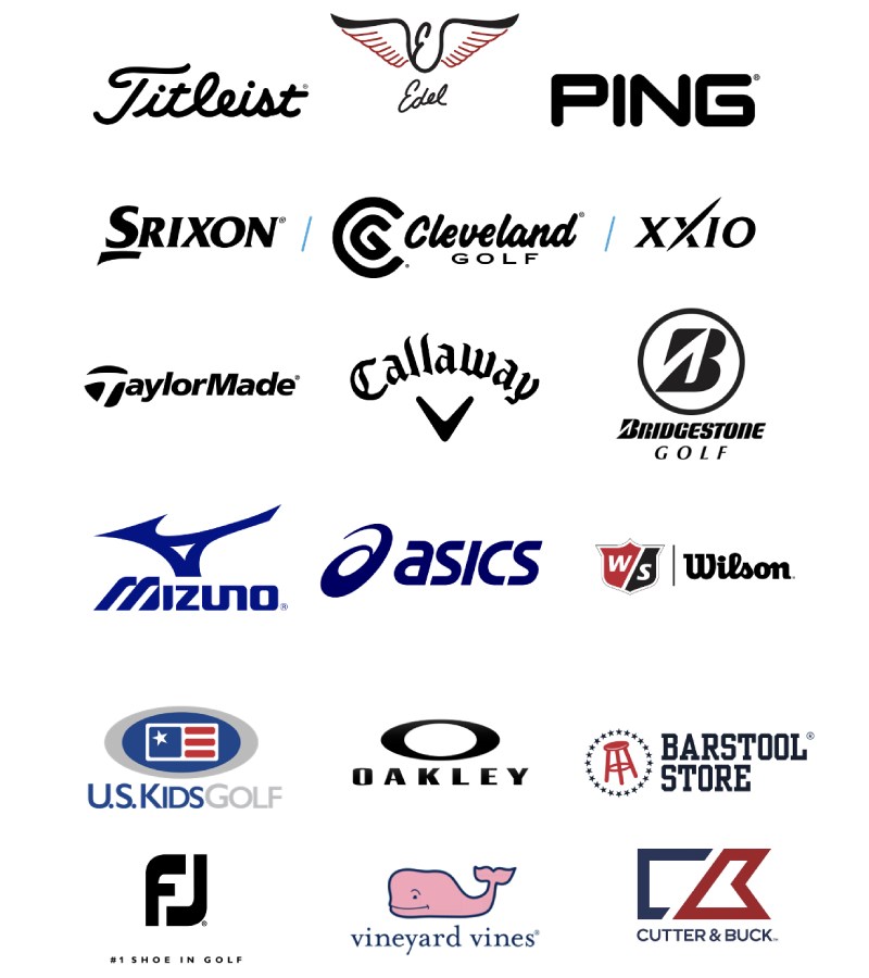 Golf equipment brands