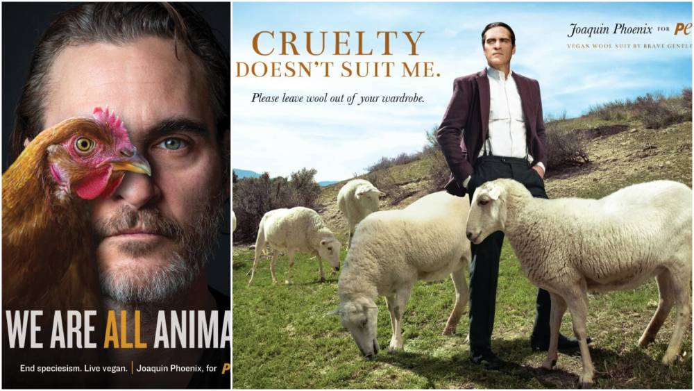 Joaquin Phoenix & Peta