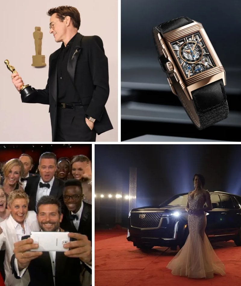 Oscar - Samsung, Cadillac, Rolex
