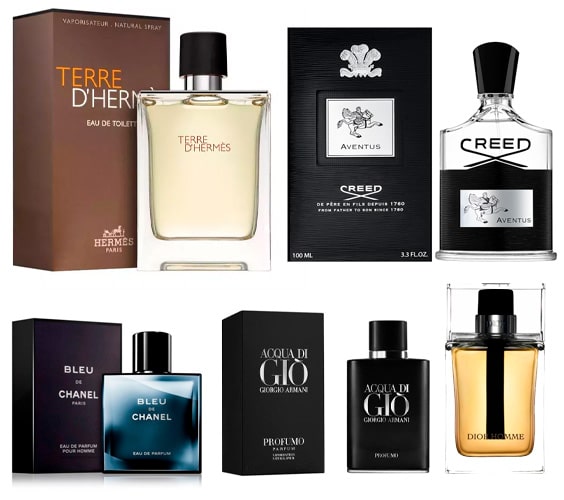 Topp 5 parfymer för män