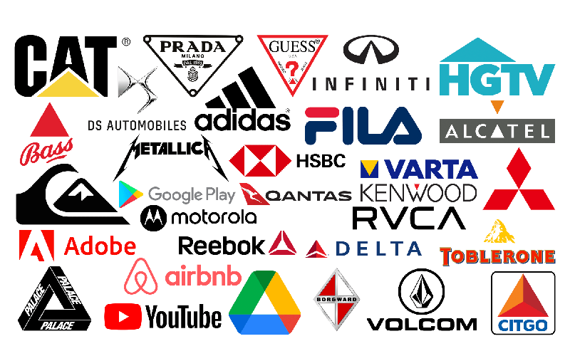 Logotipos triangulares